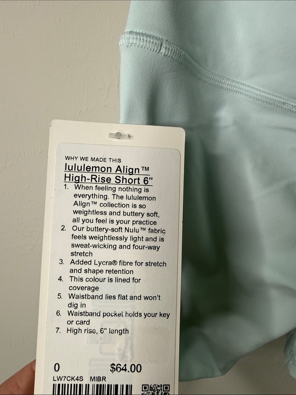 Lululemon Align High Rise Short 6” - Picture 4 of 4